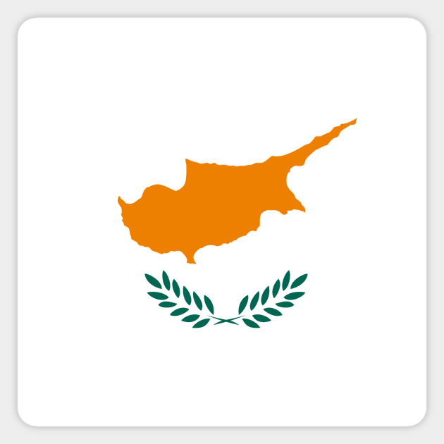 Cyprus Flag Sticker by flag for all